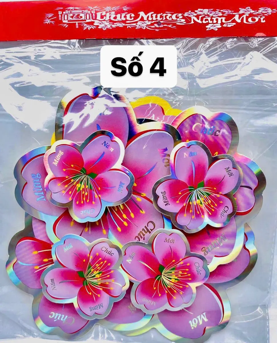 Đào 3D - Size số 4