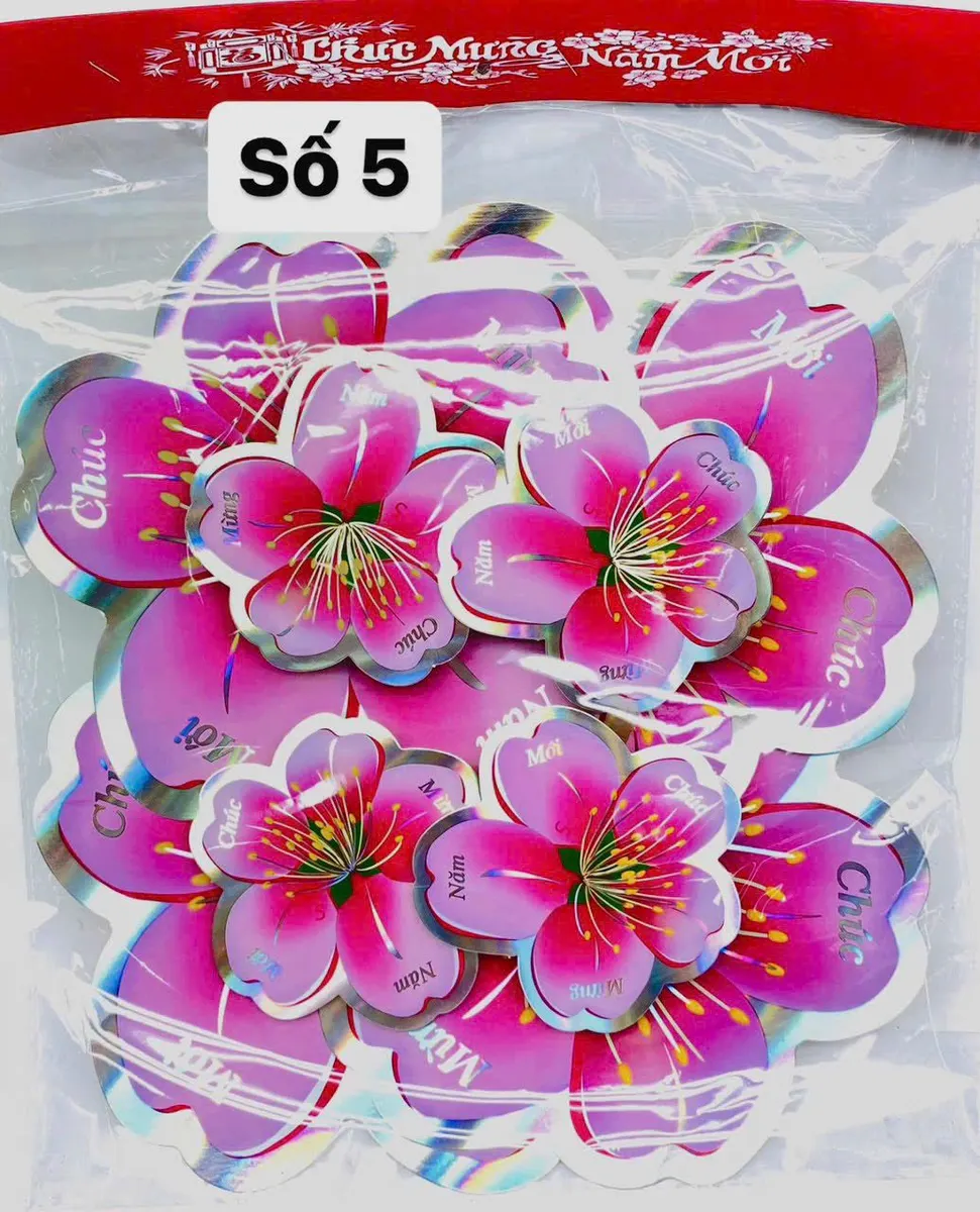 Đào 3D - Size số 5
