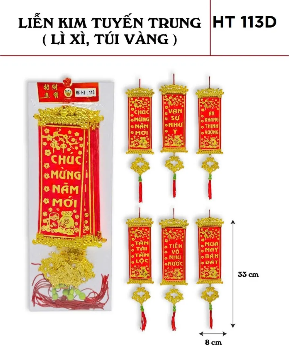 LIỄN TRUNG - Lì xì Túi Vàng