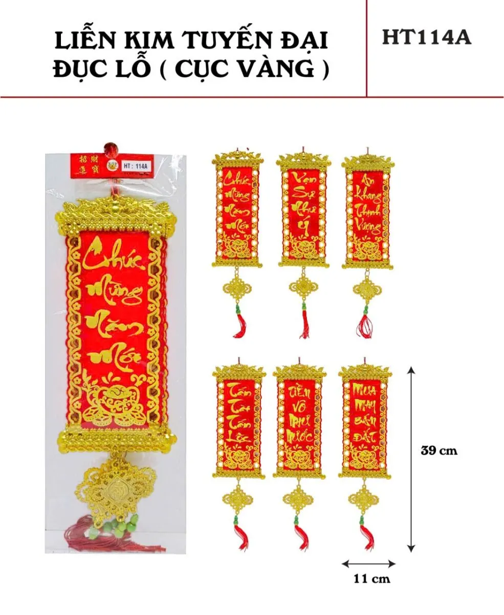 LIỄN LỚN THƯ PHÁP (Cục vàng)