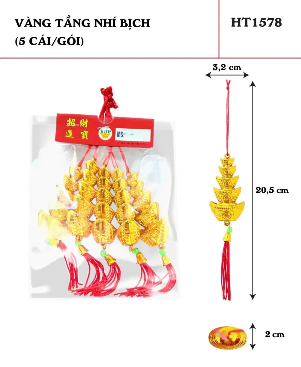 VÀNG TẦNG NHÍ BỊCH