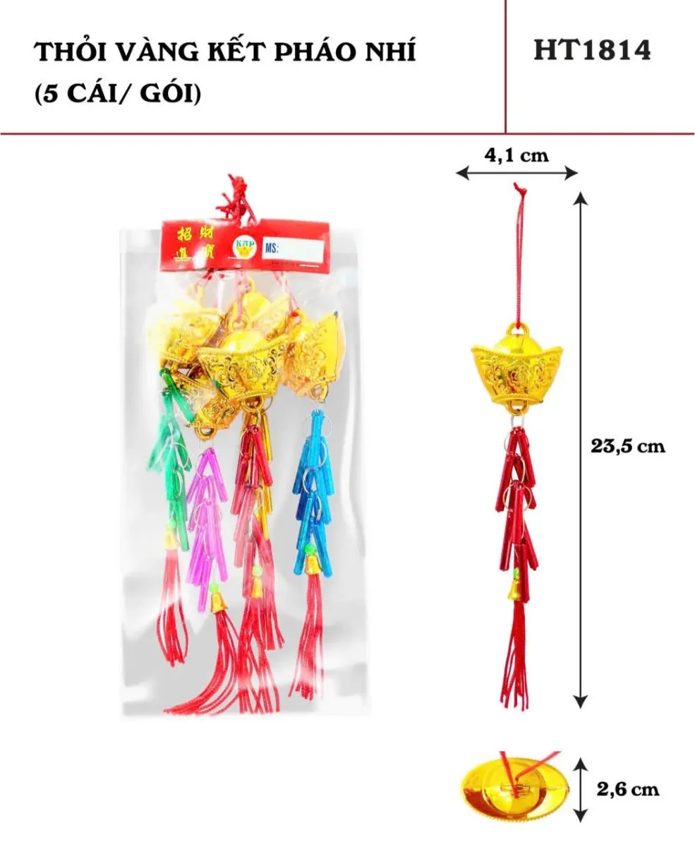 THỎI VÀNG KẾT PHÁO NHÍ