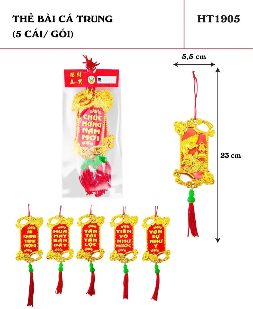 THẺ BÀI CÁ TRUNG