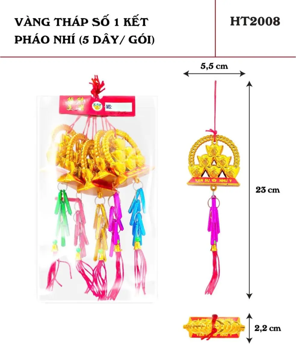 VÀNG THÁP SỐ 1 KẾT PHÁO NHÍ
