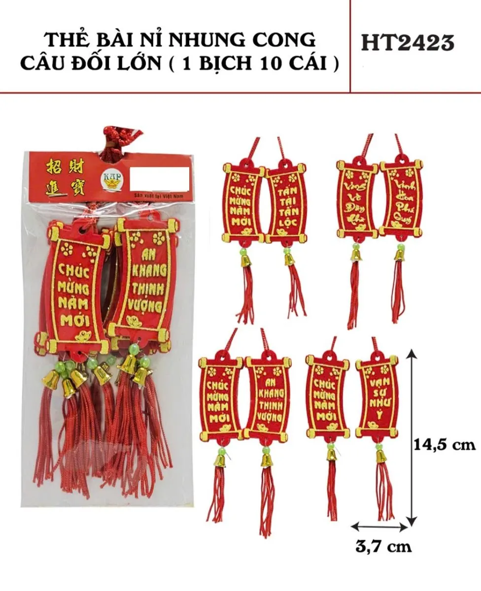 THẺ BÀI NỈ NHUNG CONG CÂU ĐỐI LỚN