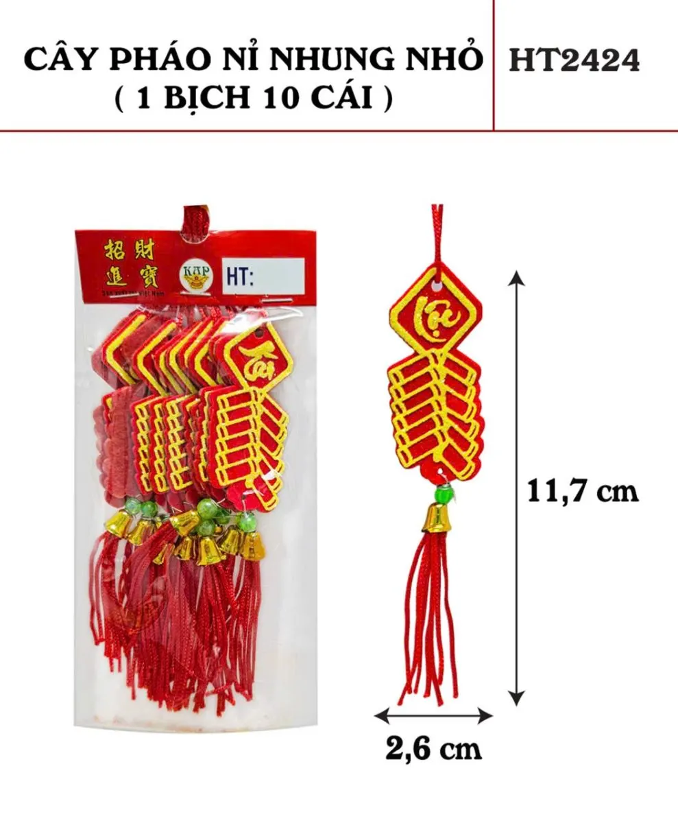 CÂY PHÁO NỈ NHUNG NHỎ