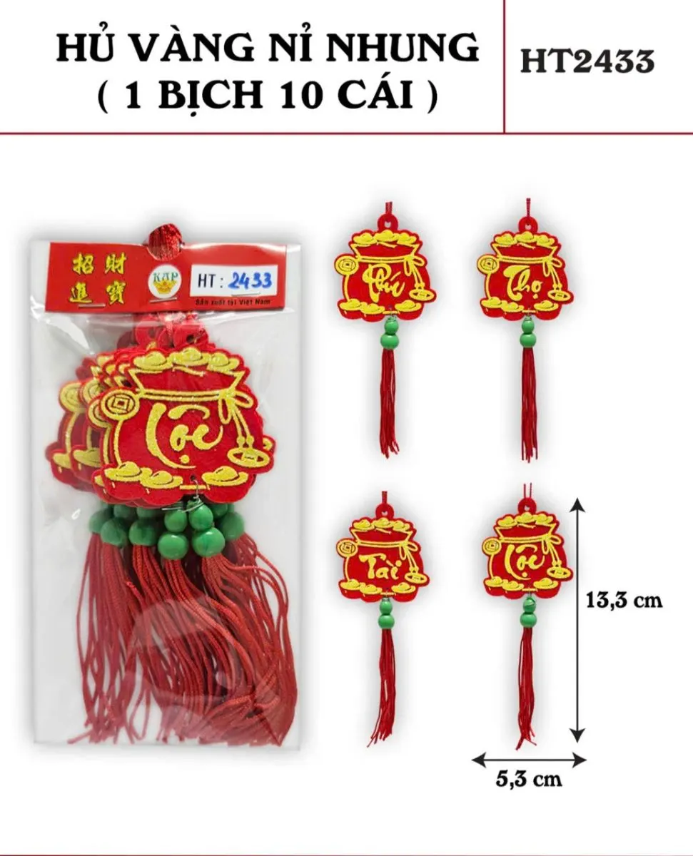 HỦ VÀNG NỈ NHUNG