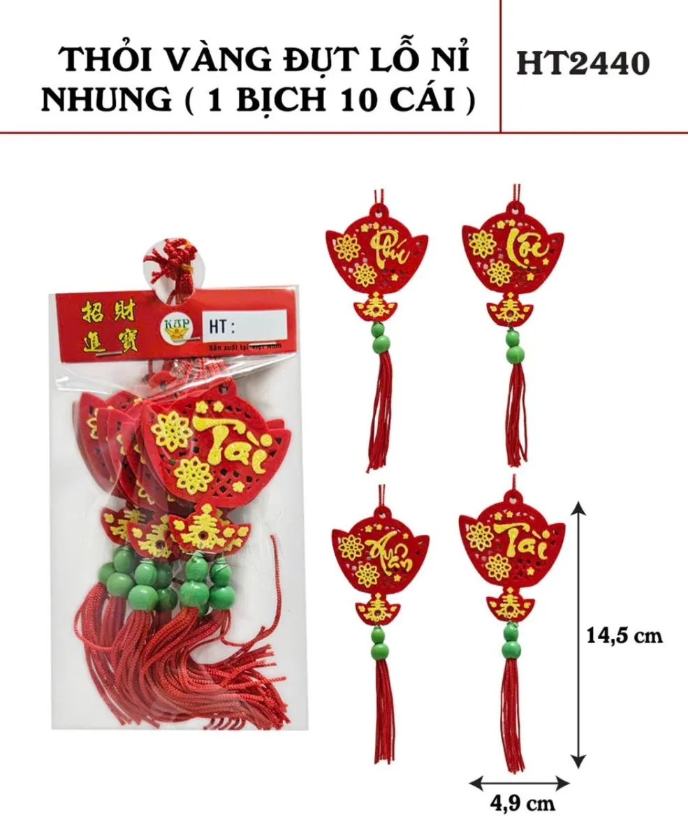 THỎI VÀNG ĐỤC LỖ NỈ NHUNG
