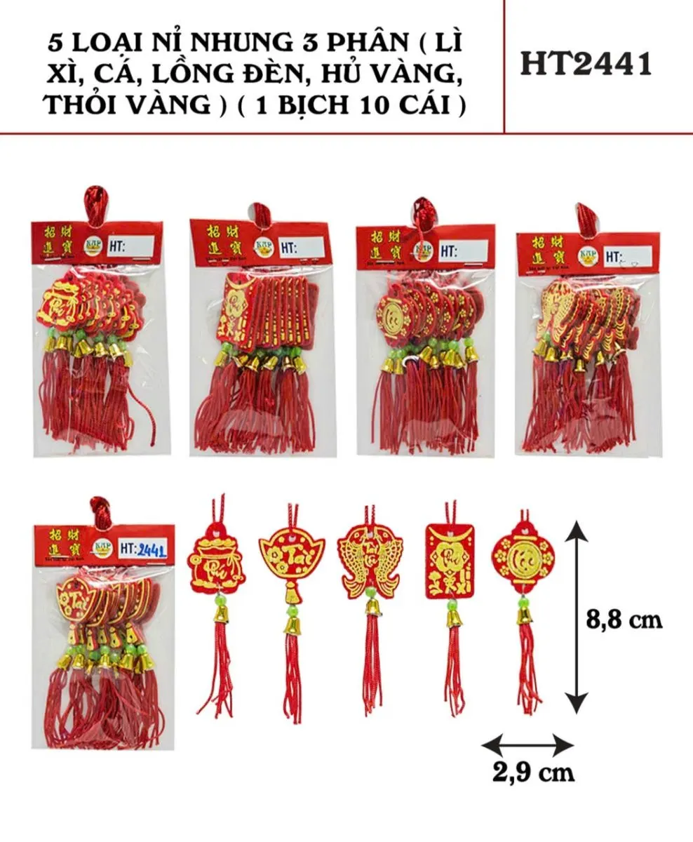 5 LOẠI NỈ NHUNG 3 PHÂN