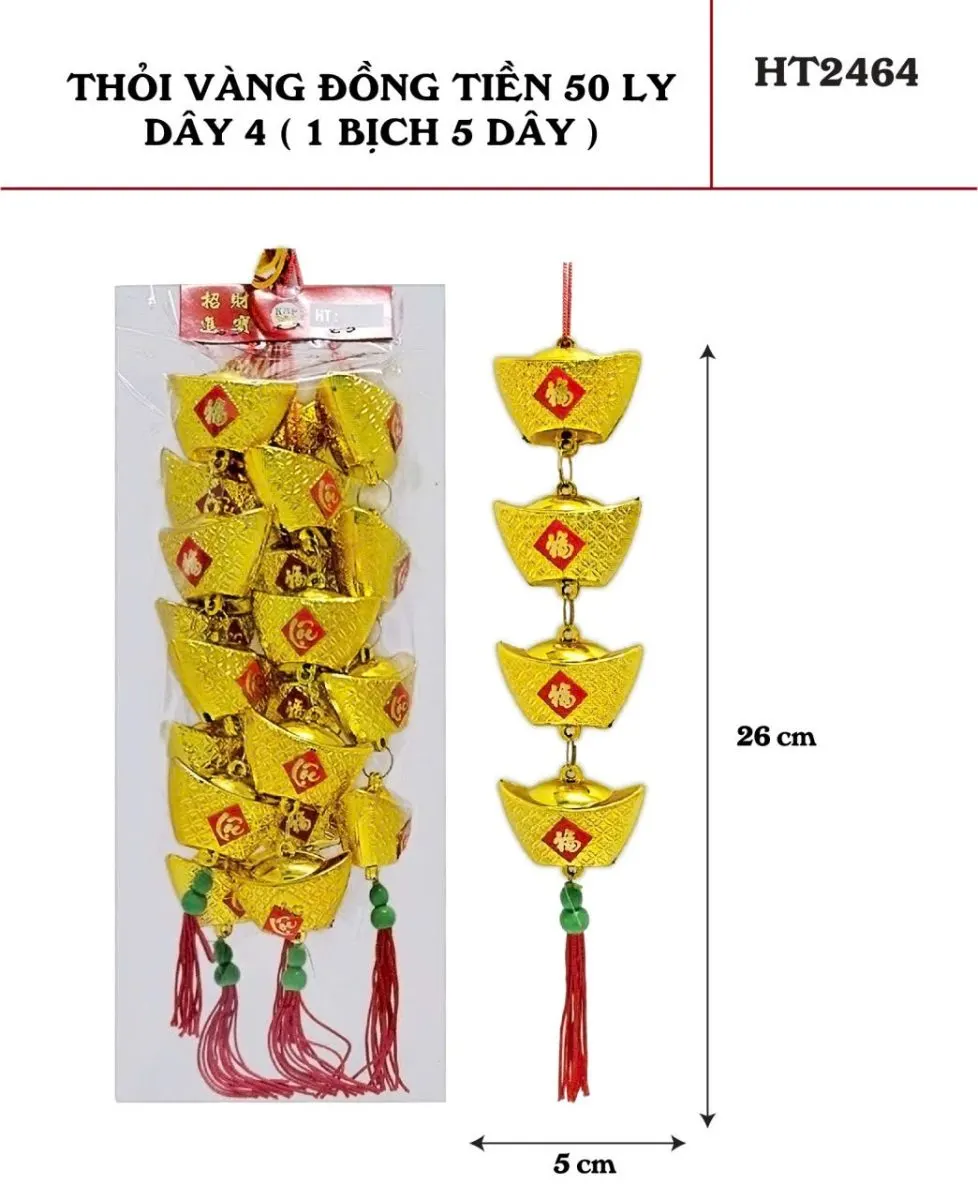 THỎI VÀNG ĐT 50 LI DÂY 4