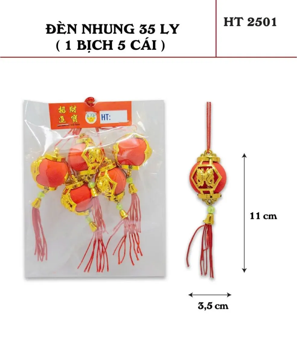 ĐÈN NHUNG 35 LY