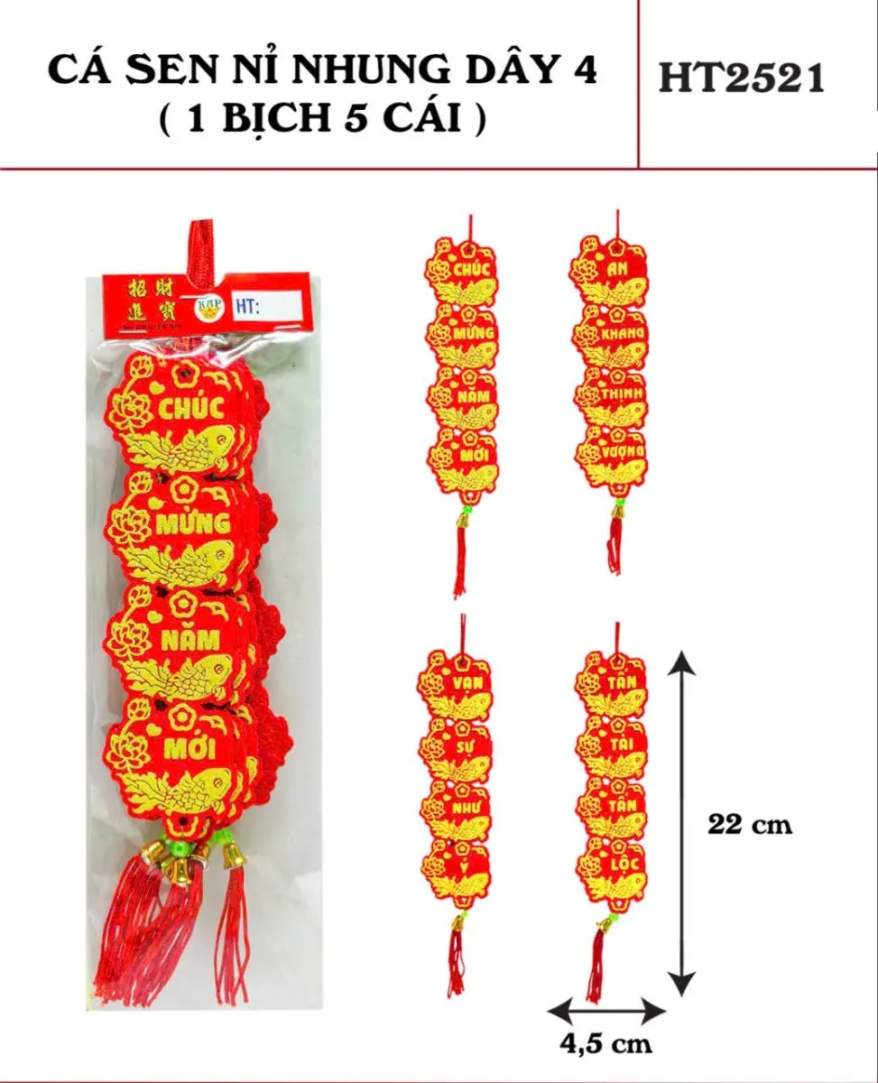 CÁ SEN NỈ NHUNG DÂY 4