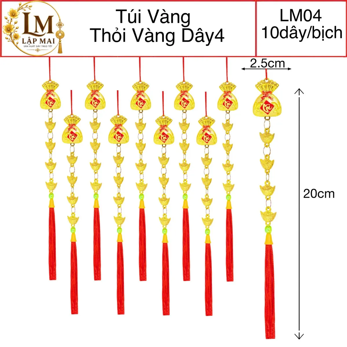 TÚI VÀNG. 4 CỤC VÀNG