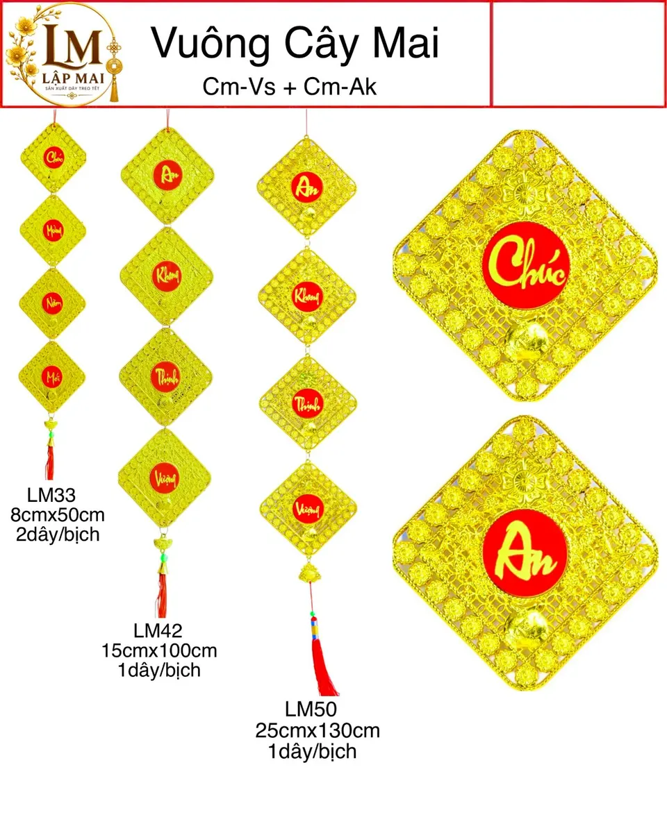 VUÔNG CÂY MAI ( TRUNG )