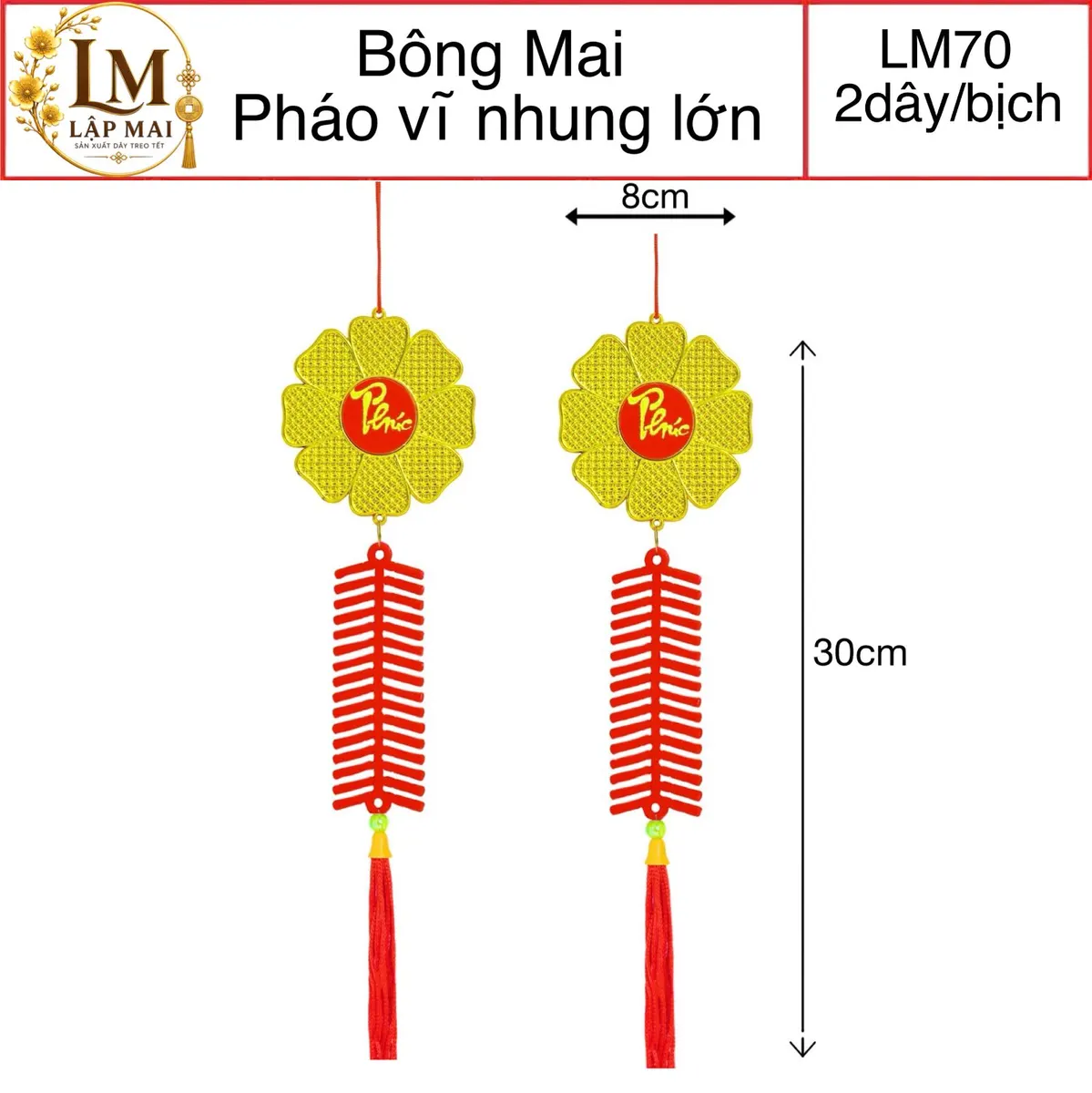 BÔNG MAI. PHÁO VĨ NHUNG LỚN