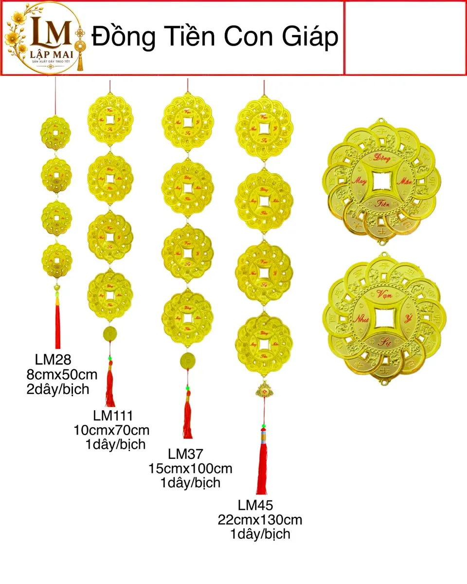 ĐỒNG TIỀN CON GIÁP 1T DÂY 4