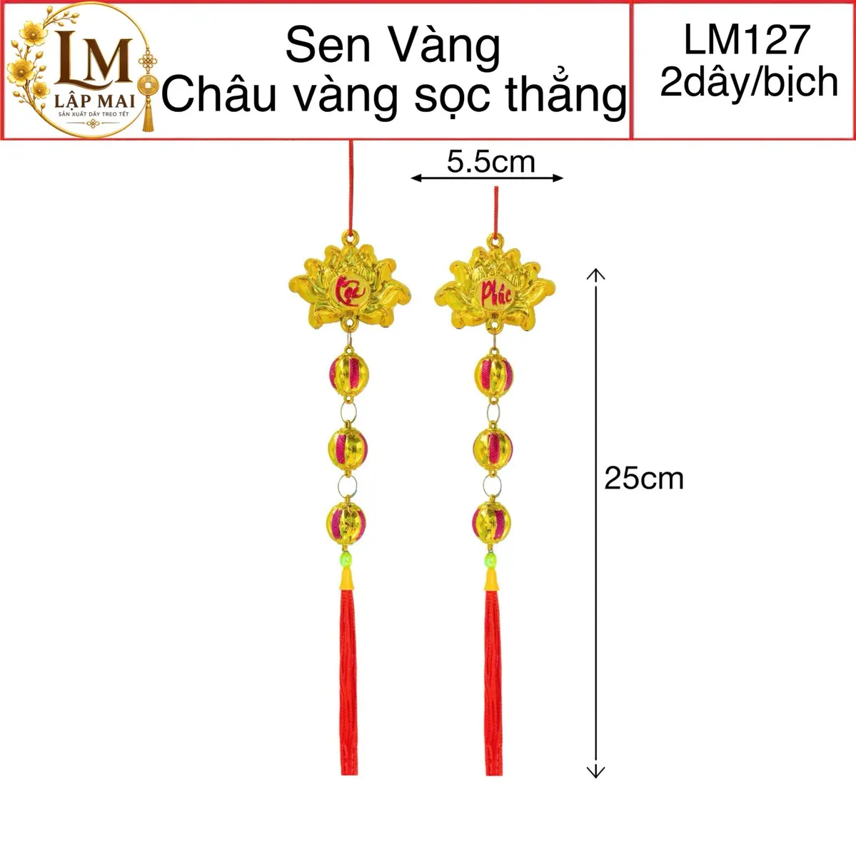 SEN VÀNG . CHÂU VÀNG SỌC THẲNG DÂY 3