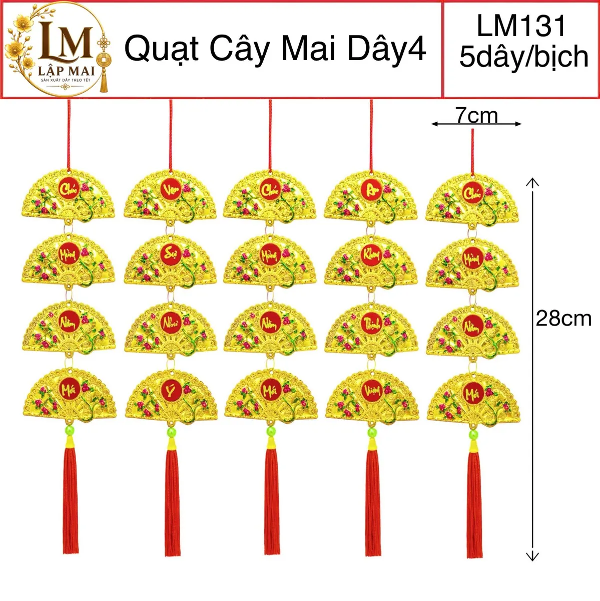 QUẠT MAI DÂY 4