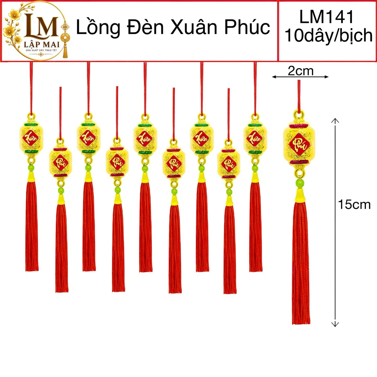 LỒNG ĐÈN CÂY MAI XUÂN PHÚC