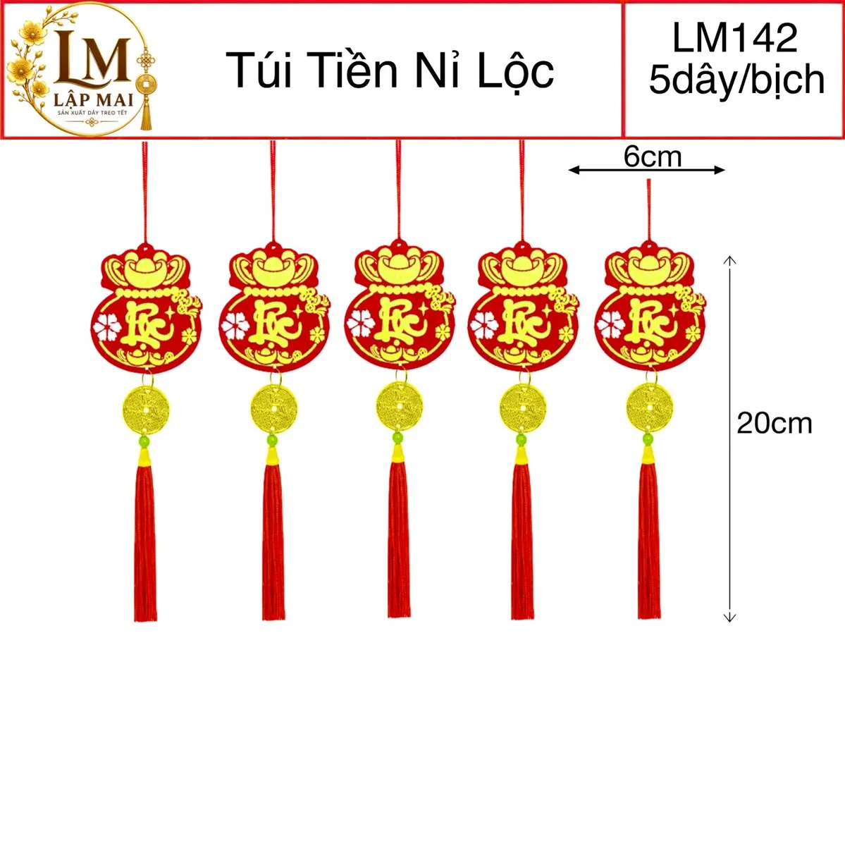 TÚI TIỀN NỈ LỘC