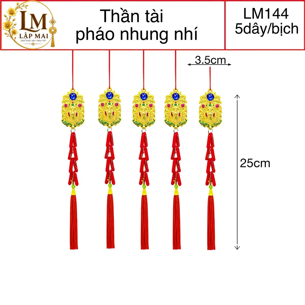 THẦN TÀI . PHÁO NHUNG NHÍ