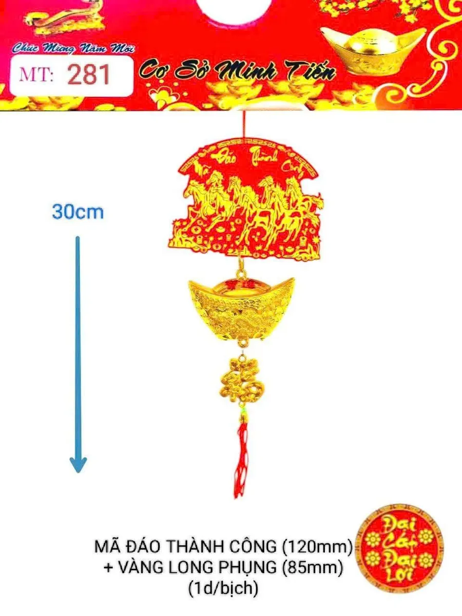 MÃ ĐÁO THÀNH CÔNG (120mm) + VÀNG LONG PHỤNG (85mm)