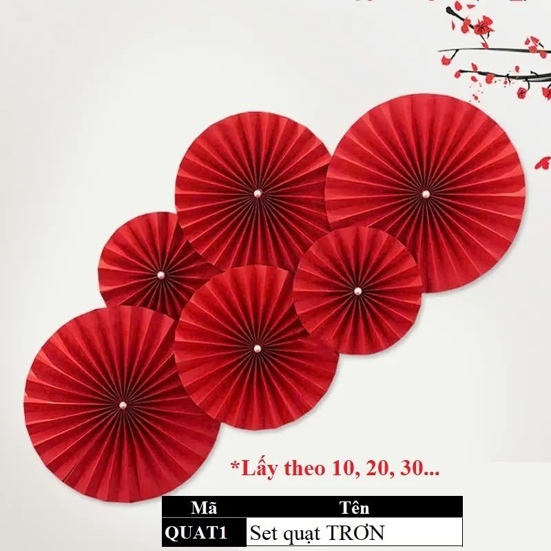 Set quạt TRƠN