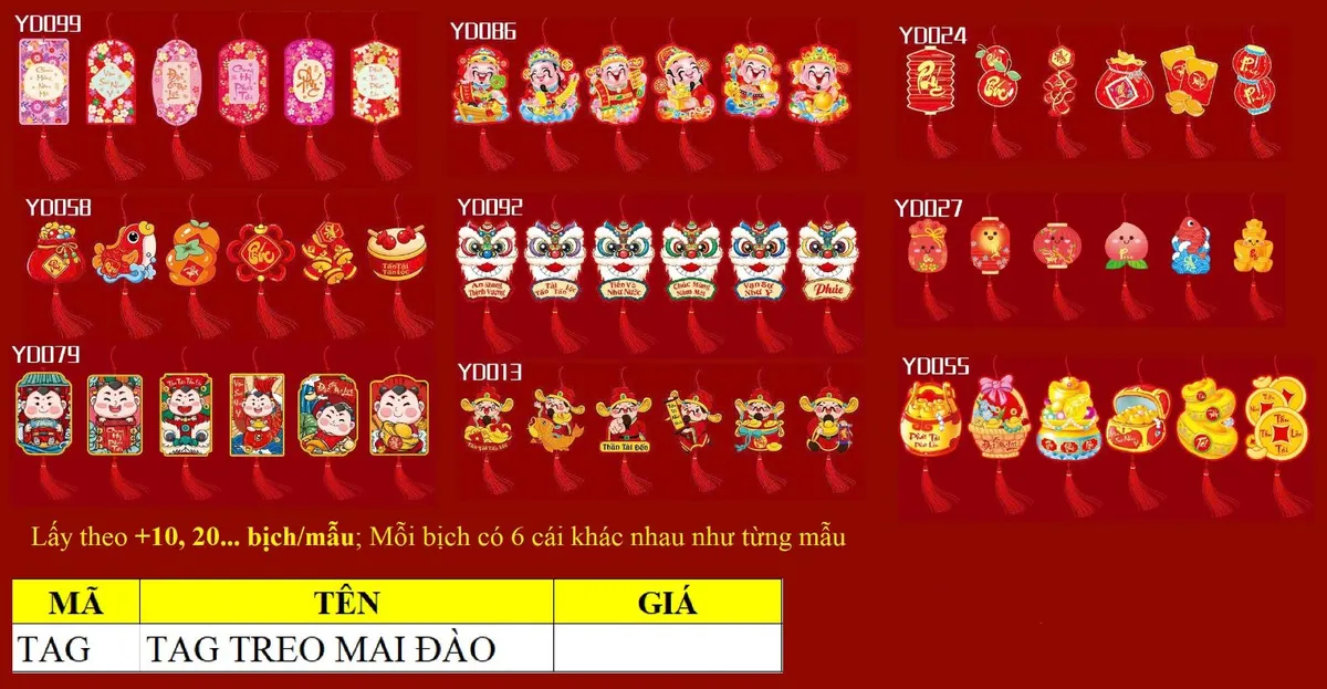 TAG TREO MAI ĐÀO
