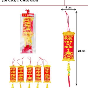 LIỄN KIM TUYẾN NHÍ (SEN) (Trang Trí Tết Cổ Truyền - HT112A)