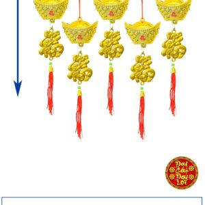 Thỏi Vàng + Phước (Trang Trí Tết 2025 - MT079)