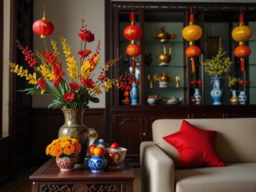 Bí quyết trang trí Tết sẽ giúp biến ngôi nhà của bạn thành một không gian sống thật lộng lẫy, ấm cúng và đậm chất ngày Tết